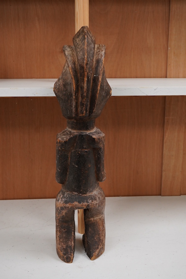 An African tribal figural carving